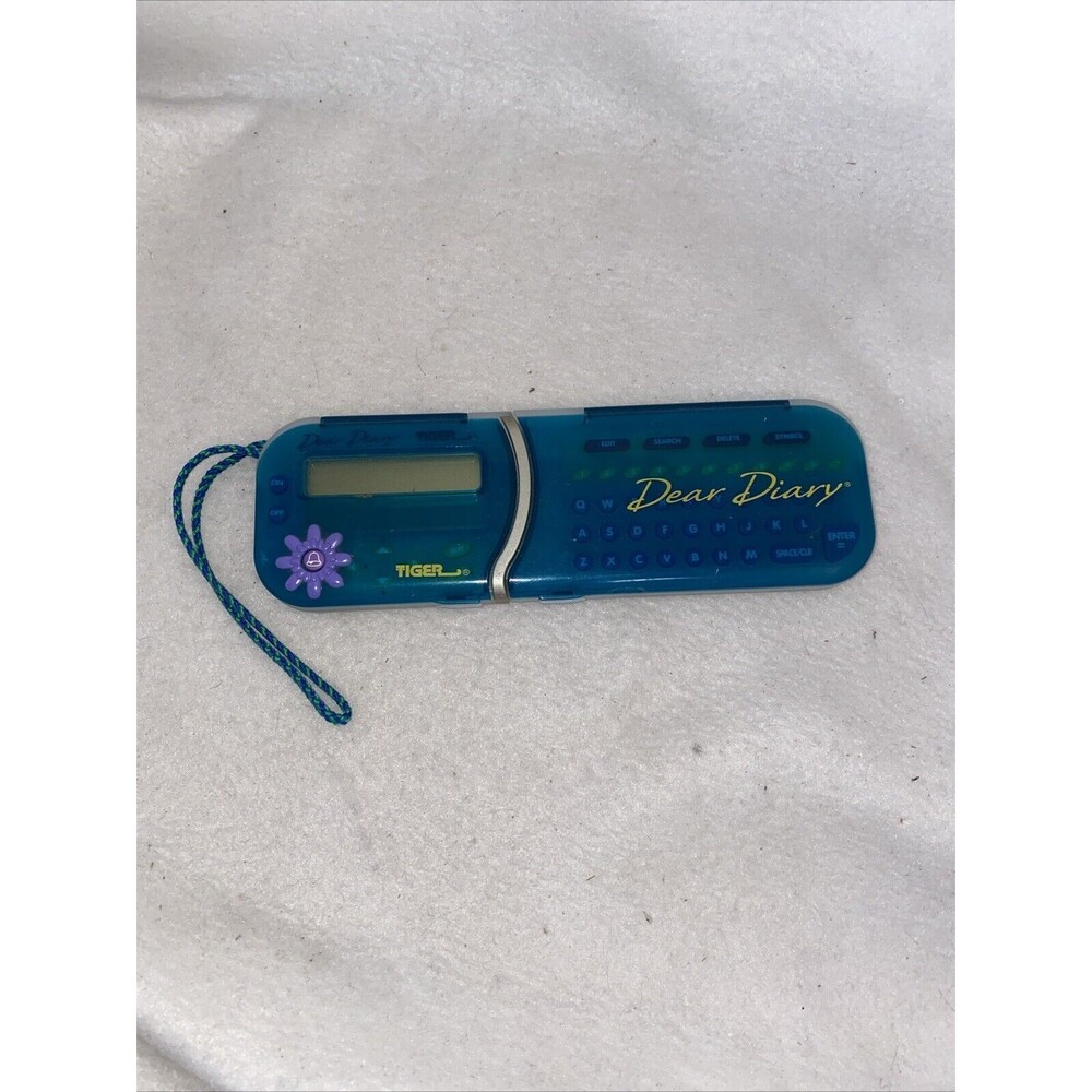 Dear Diary By Tiger Electronic Diary 1999 Vintage Teen Works Tested